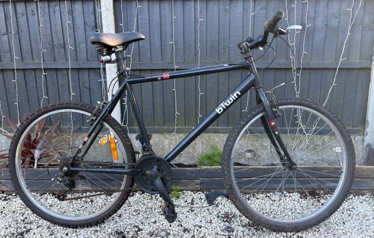 Mens B-twin rockrider mountain bike 
