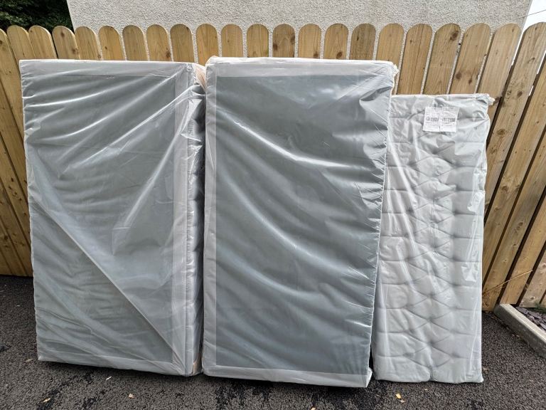 Brand New 6ft Super King Divan Bed with Headboard 