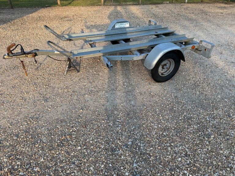 Trigano Duo PM 10 Trailer erde pm310 motor bike cycle motorbike