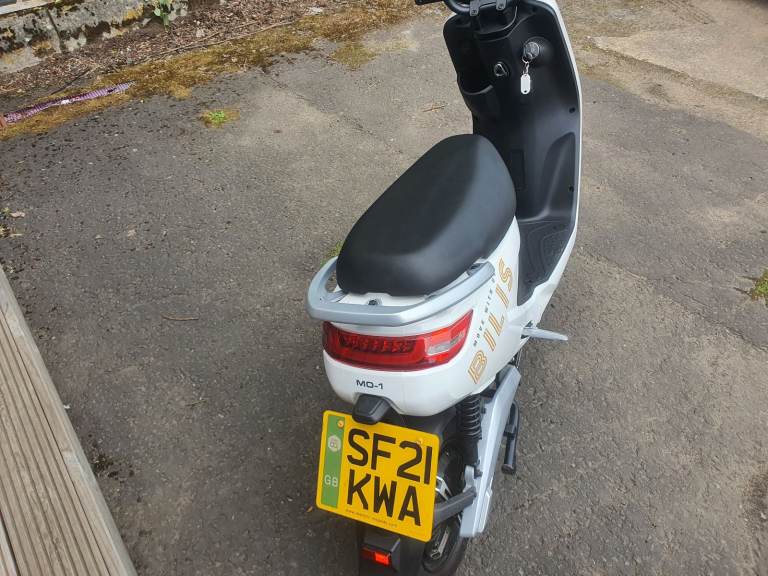 Electric moped motorbike scooter road legal 50cc ebike