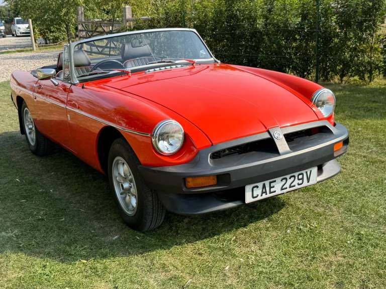 1980 MG MGB Roadster convertible Petrol Manual