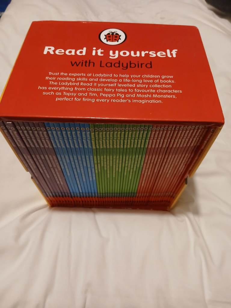 Read it Yourself with Ladybird Collection 50 Books Box Set Pack - Used, but excellent condition 