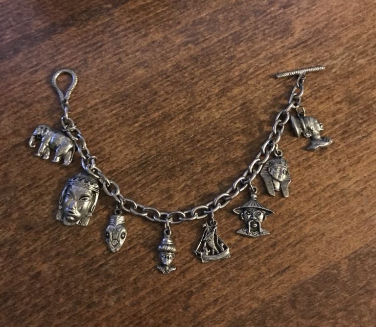 Charm bracelet very interesting and original