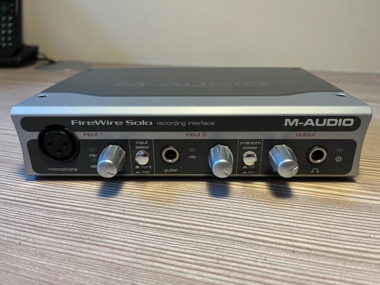 M-Audio FireWire Solo Recording Interface – Good Condition