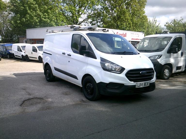 Ford Transit Custom 2.0 TDCi,2018,18 REG,WHITE,ONLY 71k,NEW BELT,1 OWNER VAN