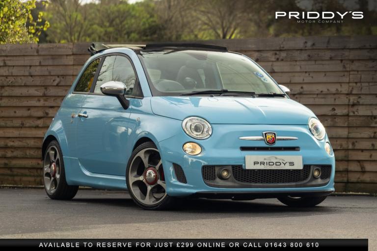 ABARTH 595C 1.4 T-Jet Competizione - One owner, baby blue, open-top mischief -