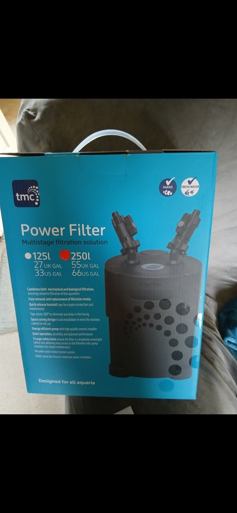 2 BRAND NEW Fish tank/aquarium Power Filters. Please see the advert and photos.