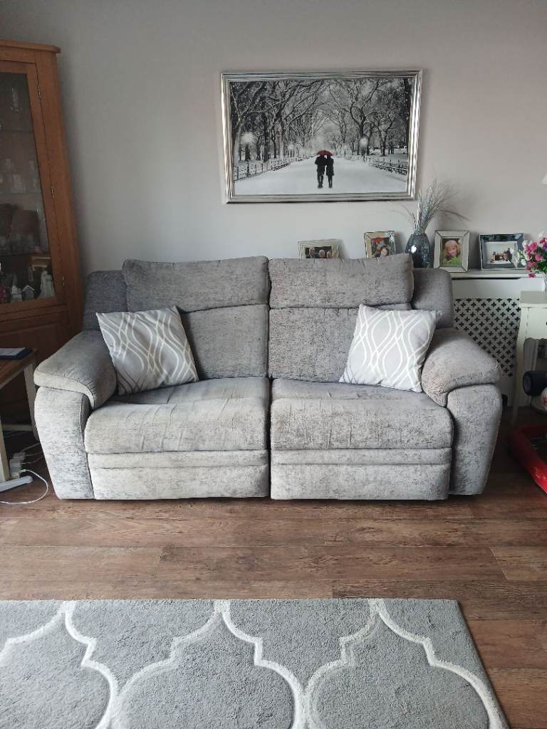 Two Sofas with power recliners