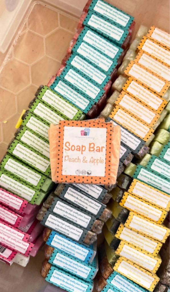 110 vegan soap bars - soap business start up