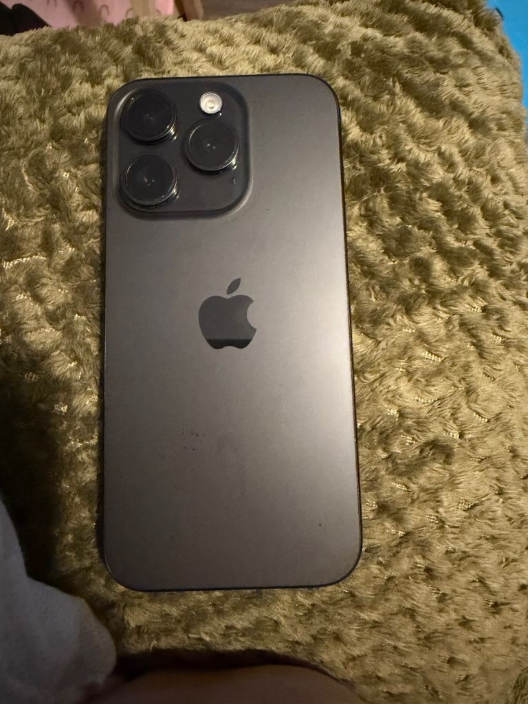iPhone 15 Pro (Black) – Good Condition