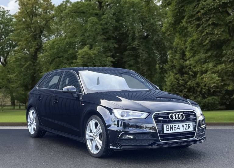 2014 Audi A3 2.0 TDI S line Sportback 5dr Diesel S Tronic quattro Euro 6 (s/s) (184 ps) Hatchback...