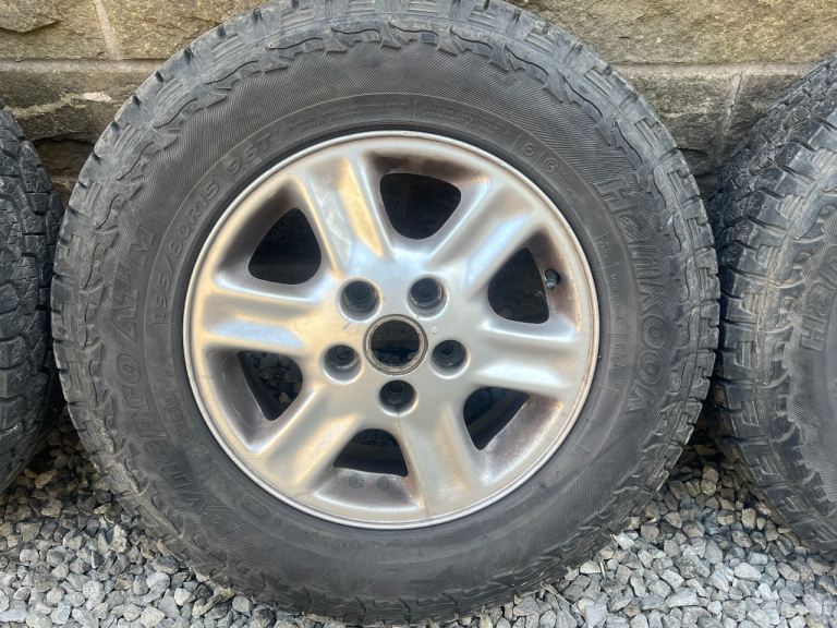 4 x LandRover Freelander 1 wheels/tyres
