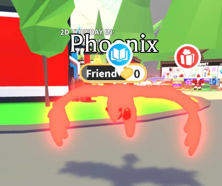 Adopt Me! Mega Neon Fly Ride Phoenix Virtual Pet