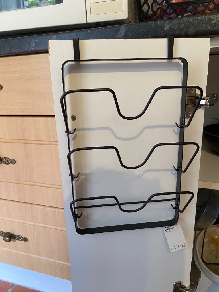 Pan lid holder