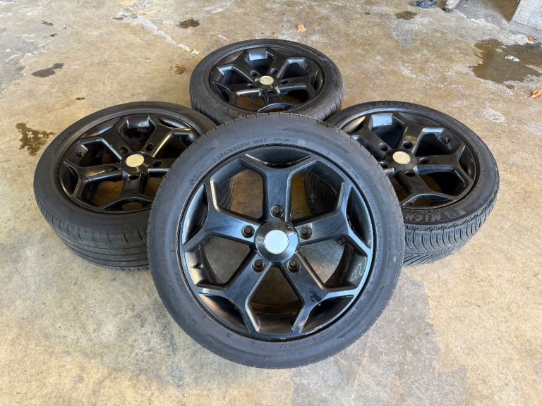 FORD TRANSIT ST SPORT SNOWFLAKE STYLE 18” 5x160 ALLOY WHEELS MK7 MK8 CUSTOM