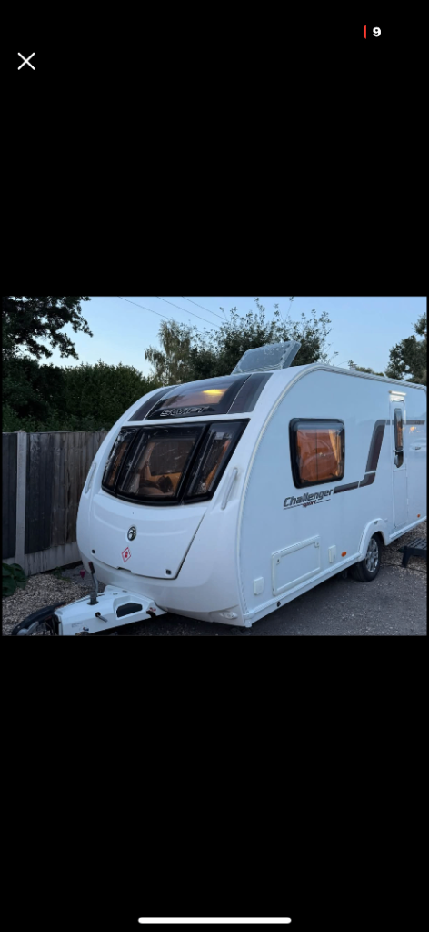 Swift touring caravan 2012 2 berth