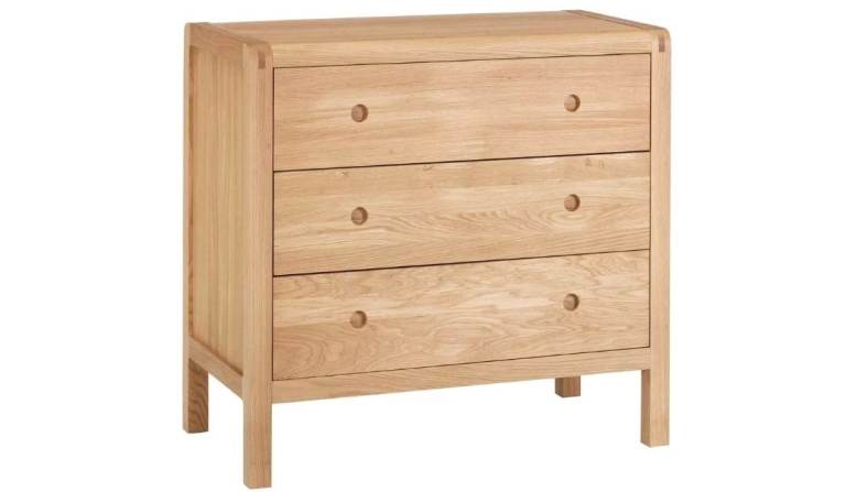 Habitat Radius Solid Oak Chest Of Drawers Excellent Condition Delivery Available