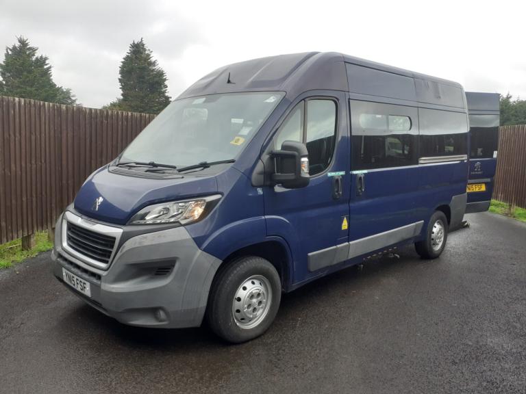 2015 Peugeot Boxer 335 2.2 HDi H2 Van 130ps WHEELCHAIR ACCESSIBLE MINIBUS Wheelchair Accessible V...