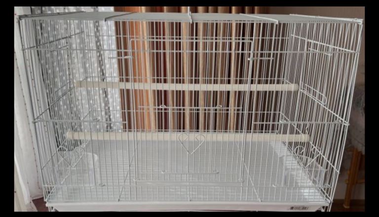Bird cage New Large white bird cage