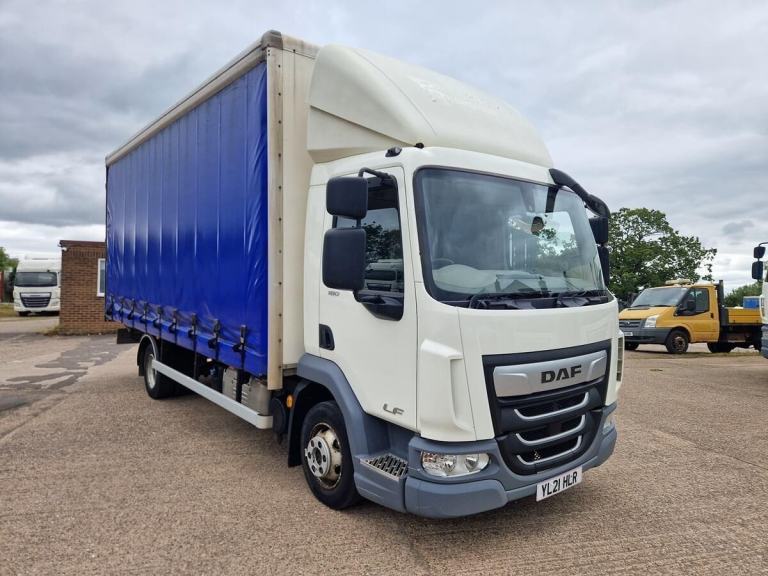 Daf LF 180, 2021, 20ft Curtainsider Truck, 7.5 Ton, 304000 Kms, June 27 MOT