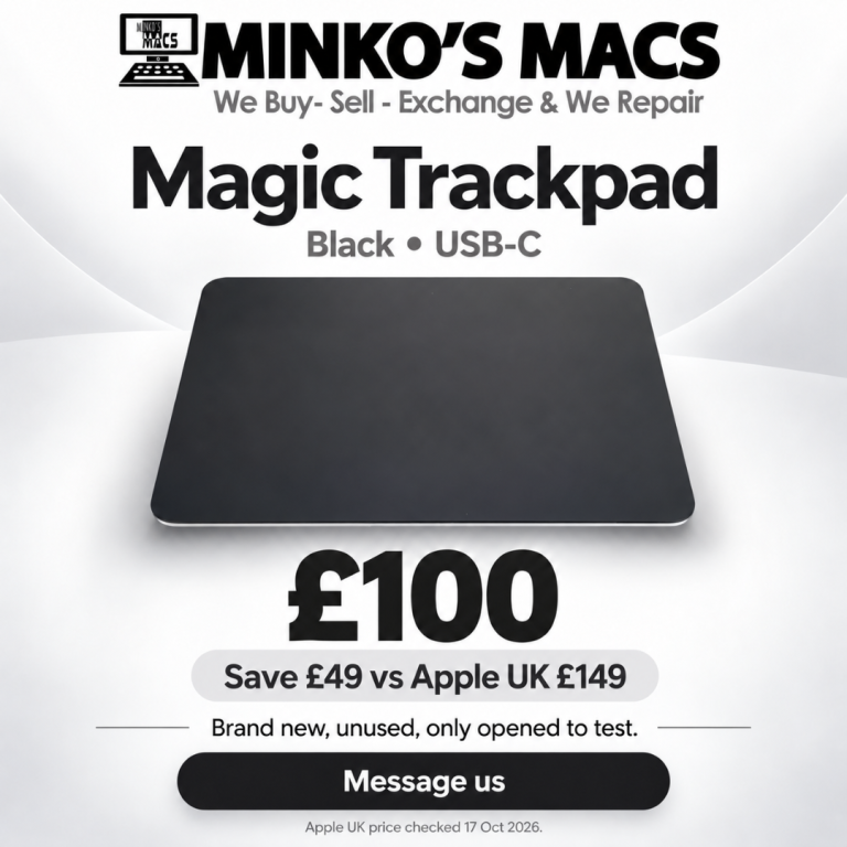 Apple Magic Trackpad USB-C Black - Opened Only to Test