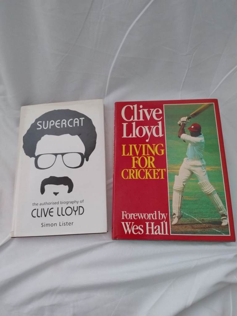 2 Clive Lloyd books.