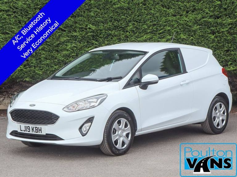 2019 Ford Fiesta Van 1.5TDCI 85PS, 6 Speed Van, Bluetooth, Air Con, Service History, Very Econom ...