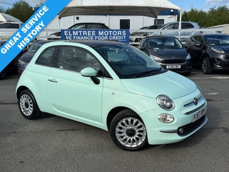 2017 Fiat 500 1.2 Petrol, Lounge Edition, 3 Door Hatchback, Manual, Euro 6. Hatchback Petrol Manual