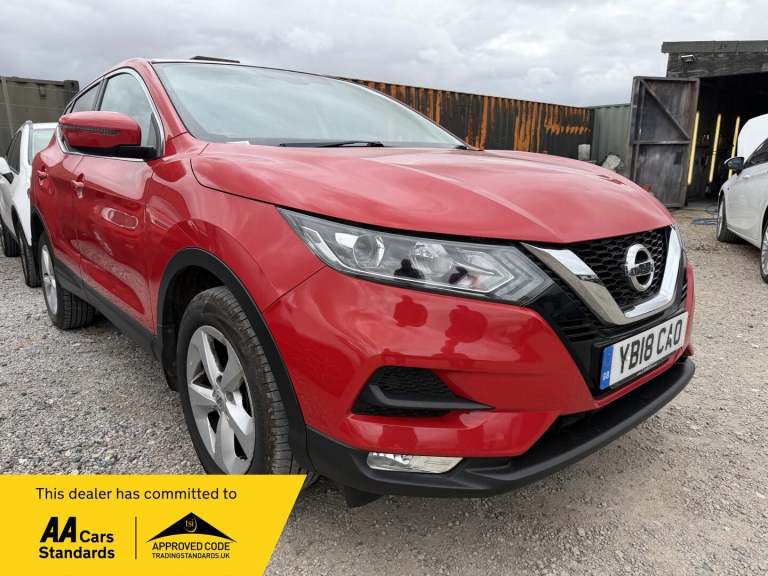 2018 Nissan Qashqai 1.2 DIG-T Acenta Euro 6 (s/s) 5dr HATCHBACK Petrol Manual