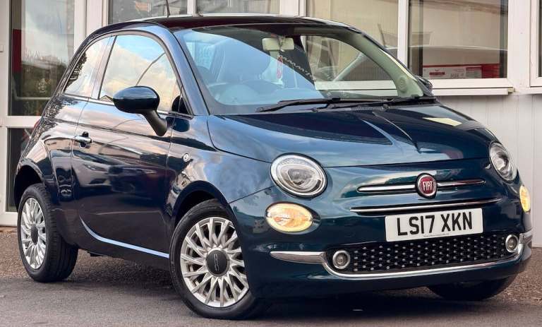 2017 Fiat 500 1.2 Lounge Hatchback 3dr Petrol Manual Euro 6 (s/s) (69 bhp) Hatchback Petrol Manual