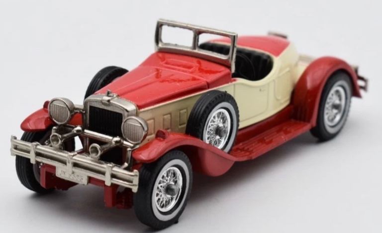 Matchbox MoY Yesteryear Y14 1931 Stutz Bearcat Cream Red. Lesney England