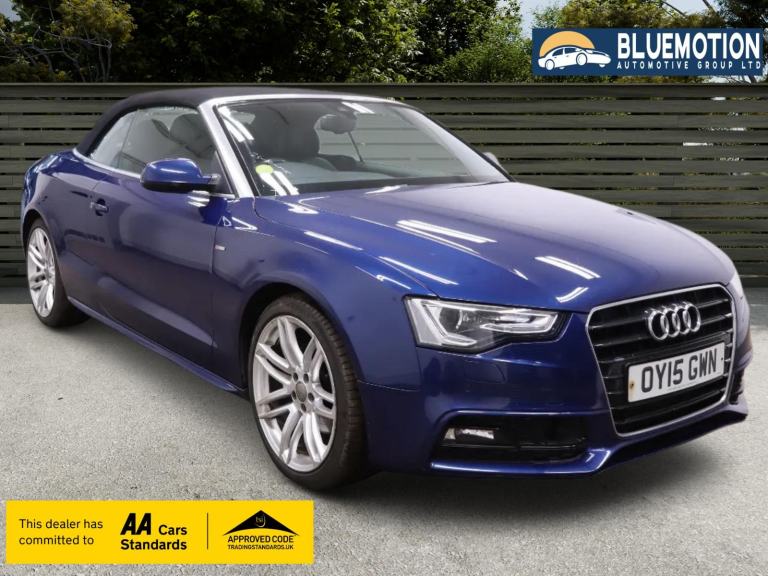 ✿2015/15 Audi A5 2.0 TDI 177 S Line Special Edition Convertible ✿GREAT SPEC✿ 