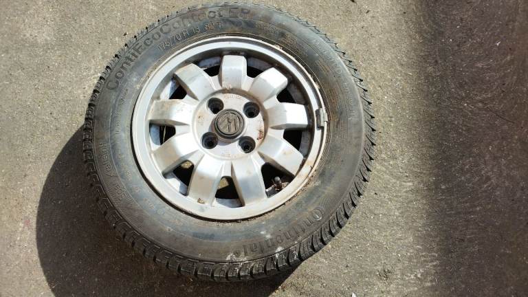 vw Scirocco golf mk1 gti 81 tarantula alloy 13'' inch wheel. free post. 5 1/2j classic barn find