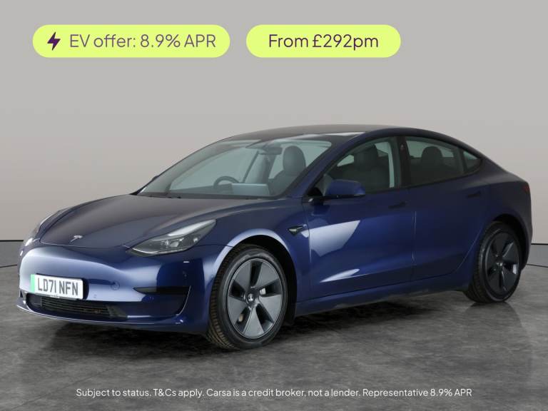 2021 Tesla Model 3 Standard Range Plus Saloon 4dr Electric Auto RWD (241 bhp) - PARK ASSIST -  Sa...
