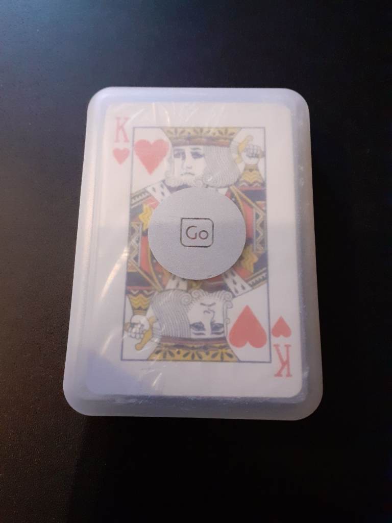 Waterproof playing cards 