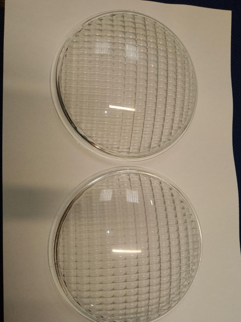 5.5 INCH 35 MM O/D SPOTLAMP GLASS TOP QUALITY AS SUPPLIED TO LAND ROVER
