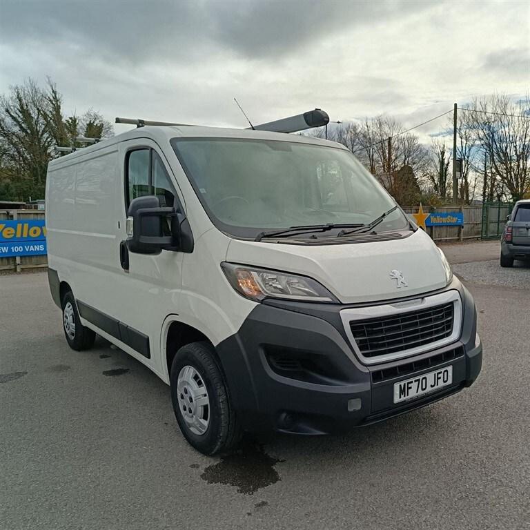 2020 Peugeot Boxer 2.2 BlueHDi H1 Professional Van 120ps PANEL VAN DIESEL Manual