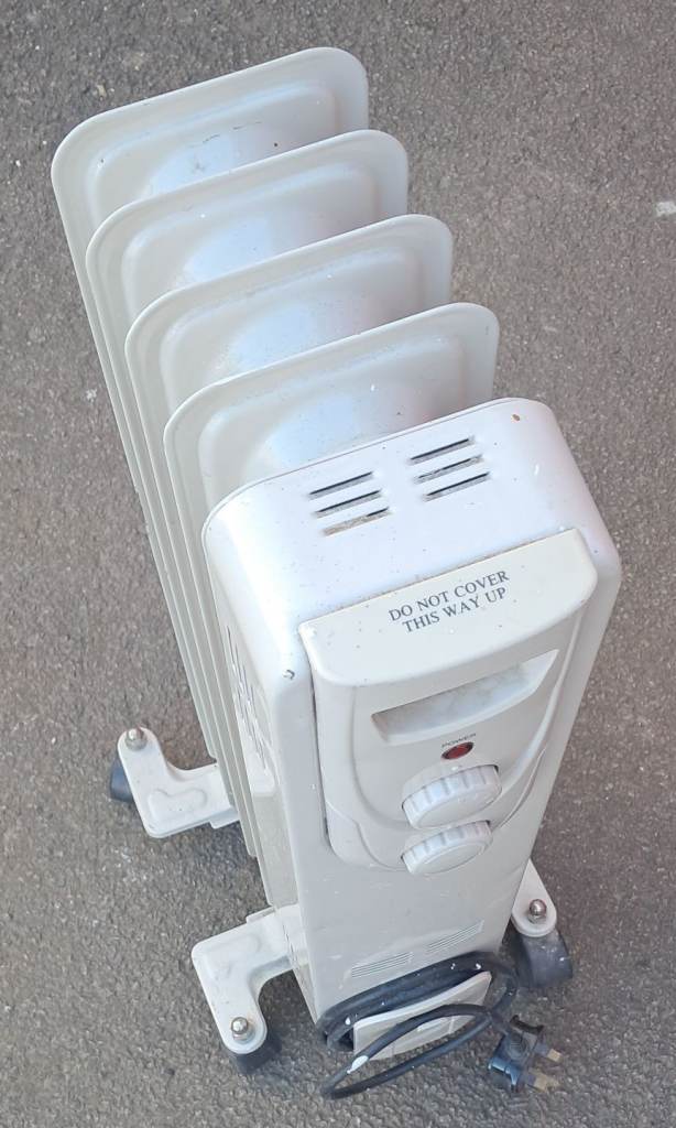 Oil filled radiator