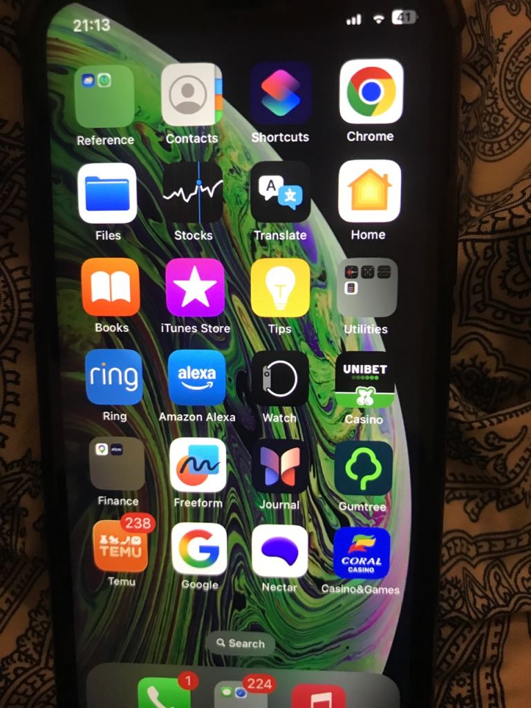 Apple iPhone X and some years you make millions and some years don’t 