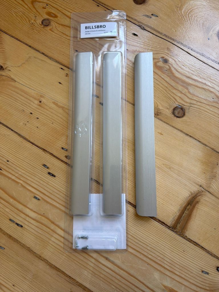 BILLSBRO Handle, stainless steel colour, 320 mm