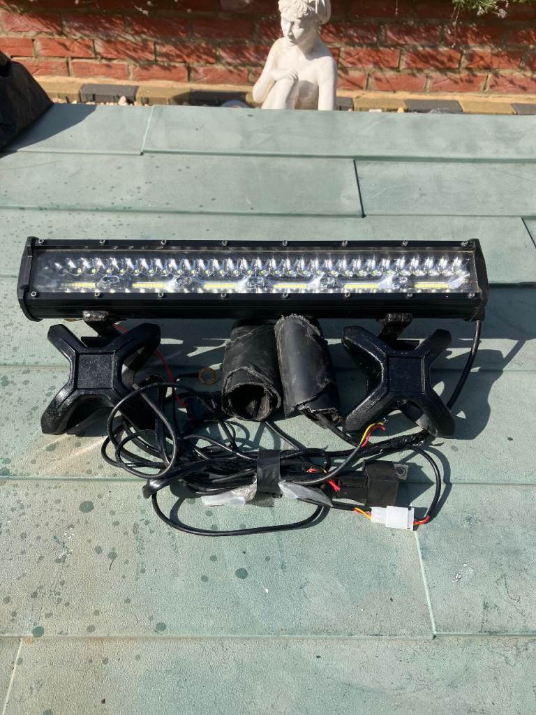 TRUCK LED LIGHTBAR AND CLAMP KIT ONLY ON TRUCK FOR MONTH