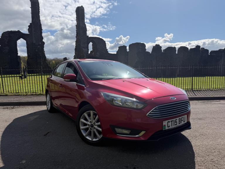 2015 Ford Focus 1.5 TDCi 120 Titanium 5dr * 1 OWNER* 12 MTH MOT* HATCHBACK Diesel Manual
