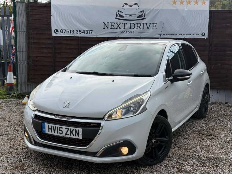 2015 Peugeot 208 1.2 PureTech GT Line Euro 6 (s/s) 5dr HATCHBACK Petrol Manual