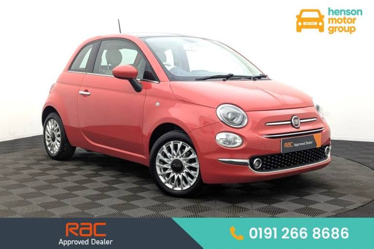 2016 Fiat 500 1.2 Lounge 3dr HATCHBACK PETROL Manual