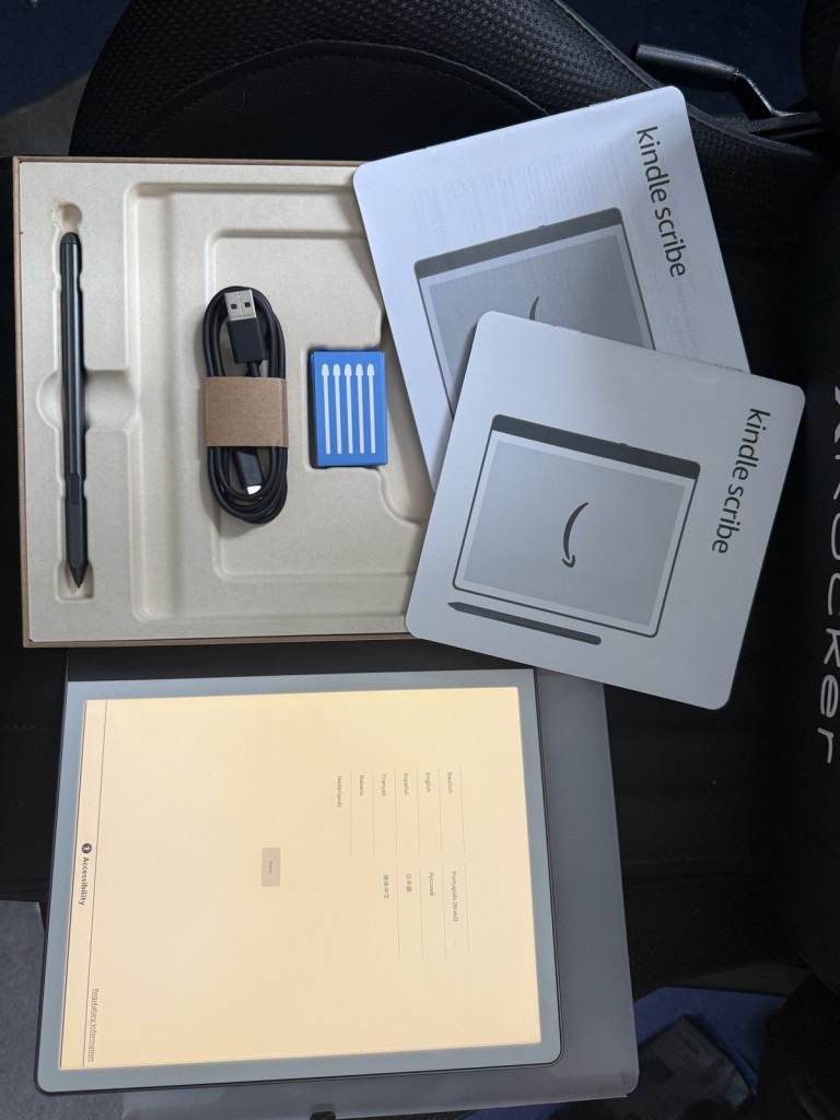 Half price brand new Amazon Kindle Scribe 16GB 2024 With Premium Pen RRP is £380!