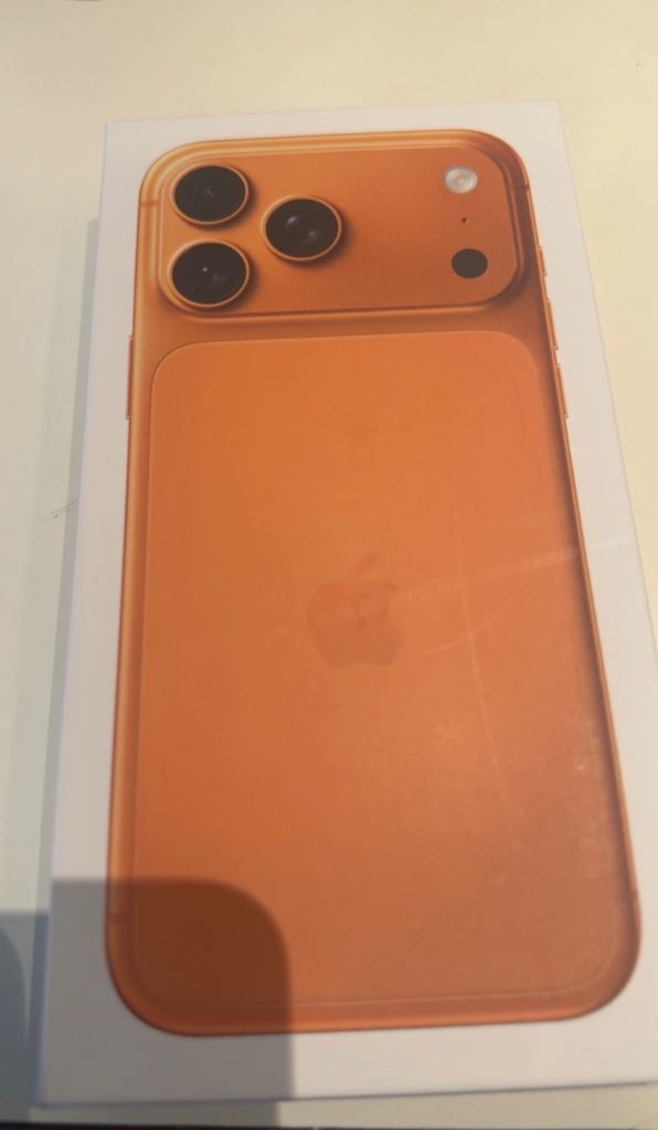 Apple iPhone 17 pro max  – Brand New, cosmic orange