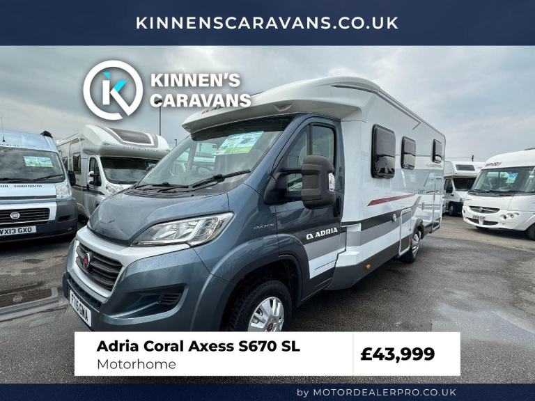 2015 Adria Coral Axess S670 SL Motorhome