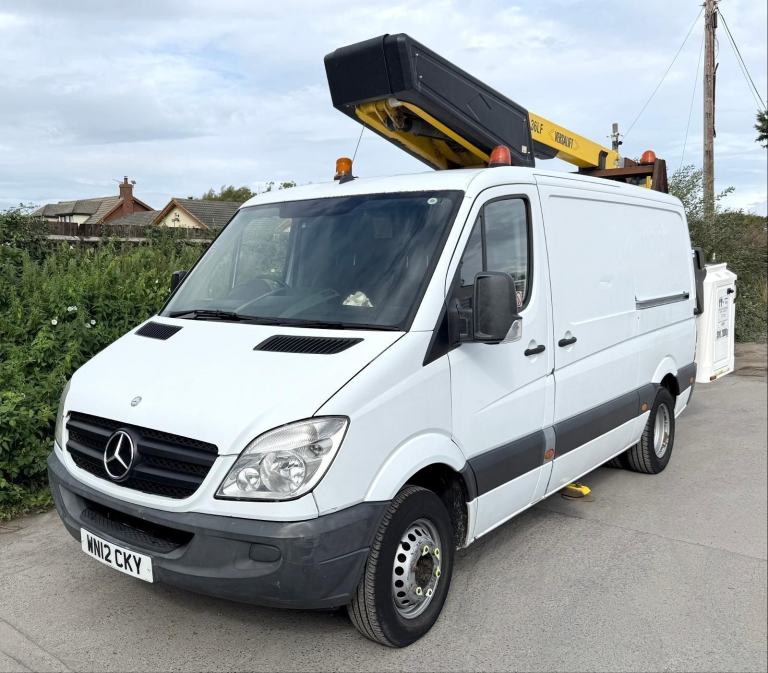 2012 MERECEDES SPRINTER 513CDI ACCESS PLATFORM CHERRY PICKER VERSALIFT 36LF