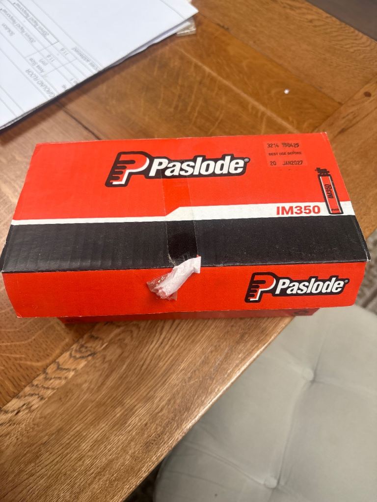 Paslode gas cylinder and nails make me an offer
