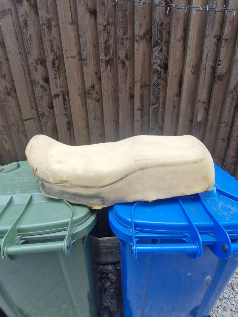 Kawasaki GT550 Foam Seat and Base